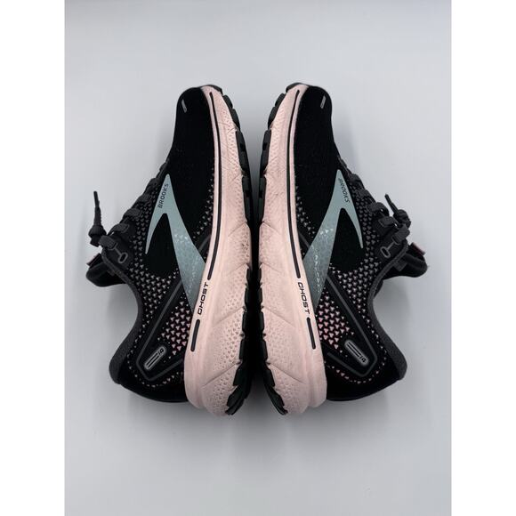 Women’s Brooks Ghost 14 Running Shoes Black/Pearl/Peach Medium B - Picture 4 of 7